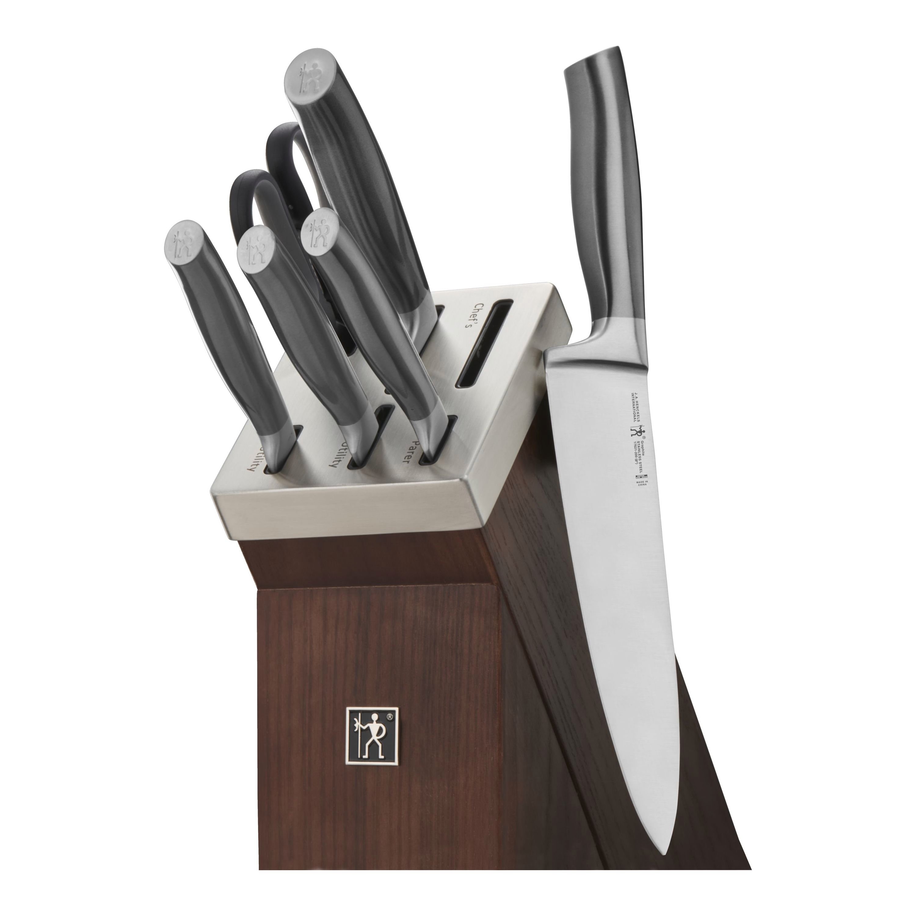 ja henckels self sharpening knife set