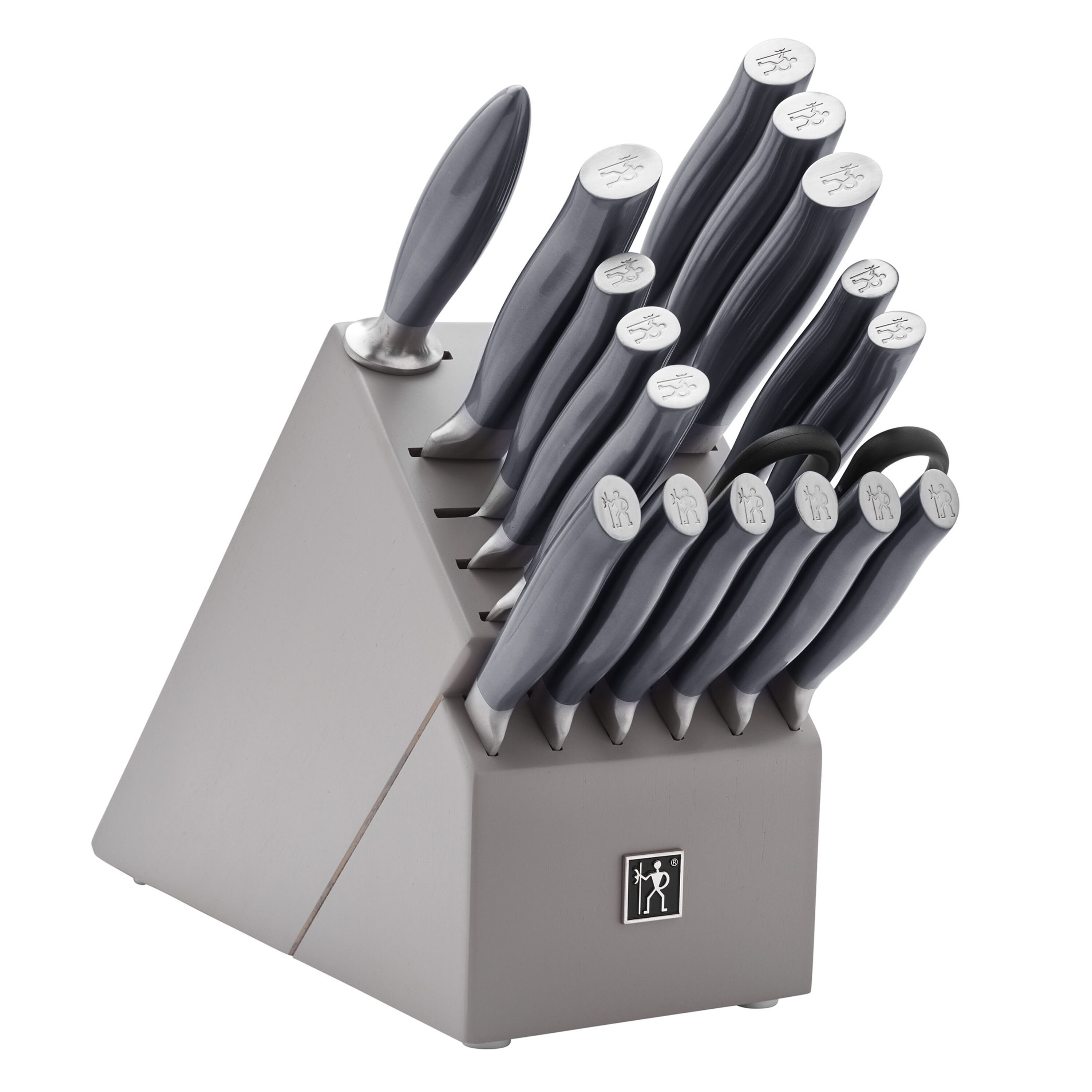 Henckels Graphite 7-Piece Self-Sharpening Knife Block Set