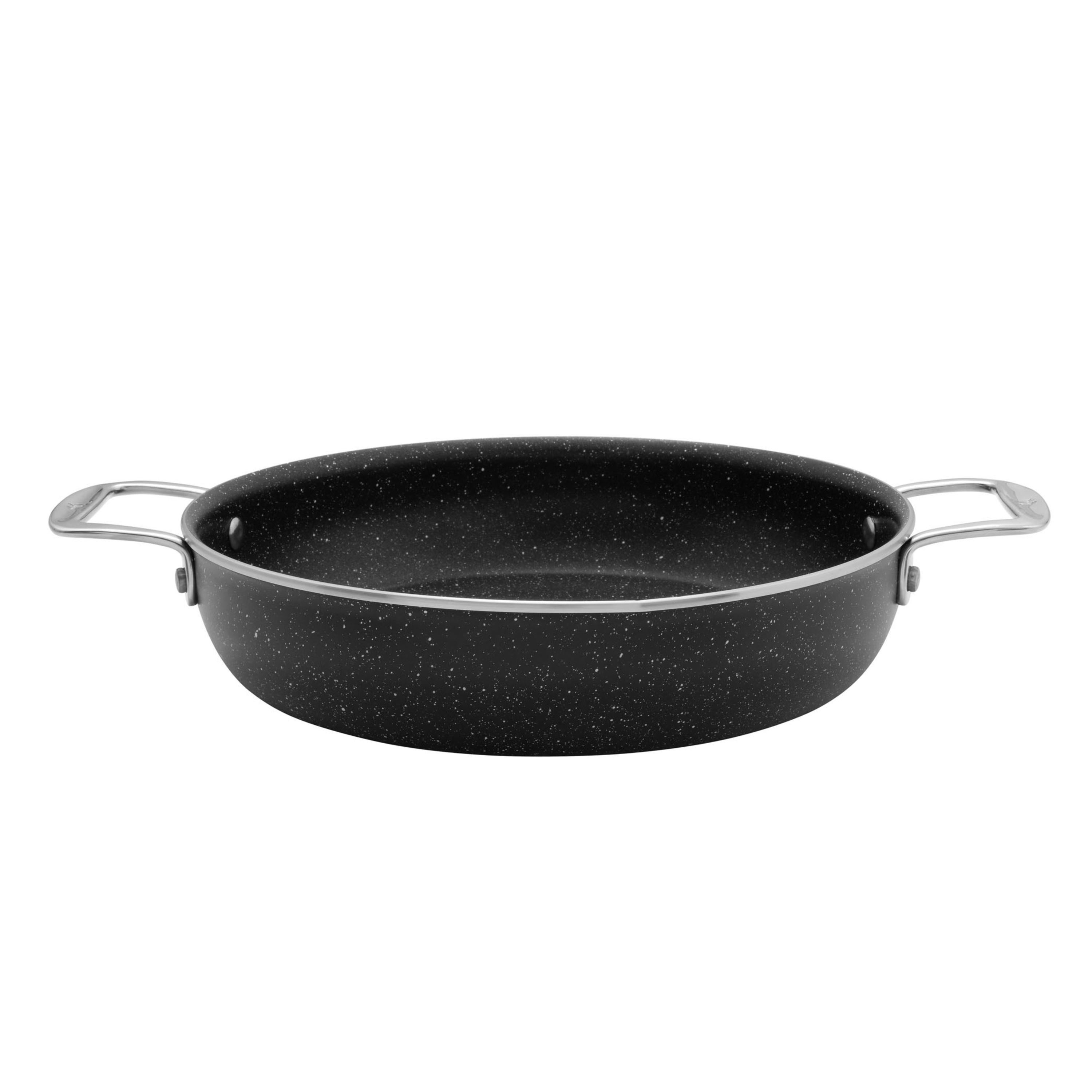 Henckels Capri 10-Piece Non Stick Granitium Cookware Set ,Black