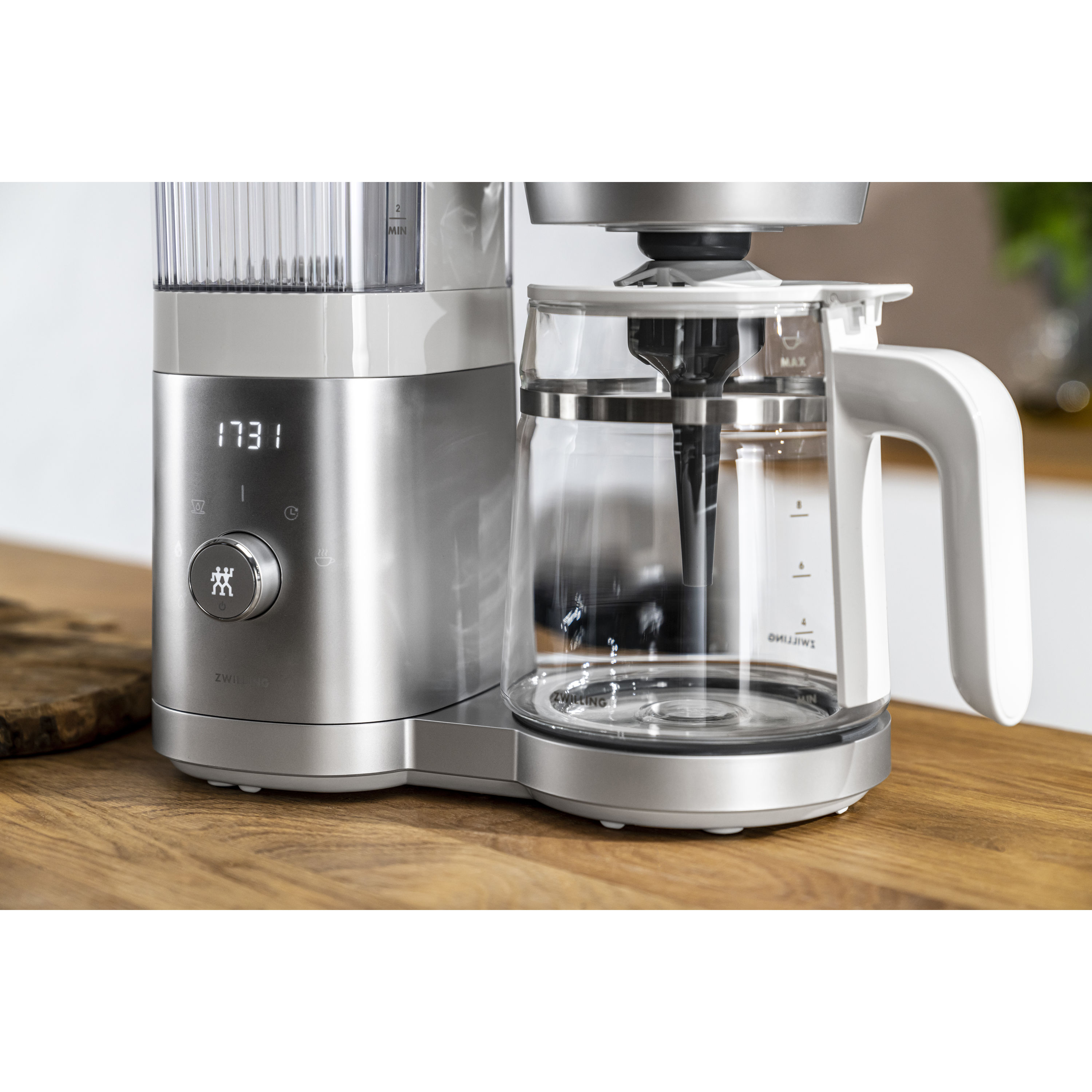  ZWILLING Enfinigy Burr Coffee Grinder Electric, 140 Coffee  Grinding Options from Espresso to Drip Coffee, Silver : Everything Else