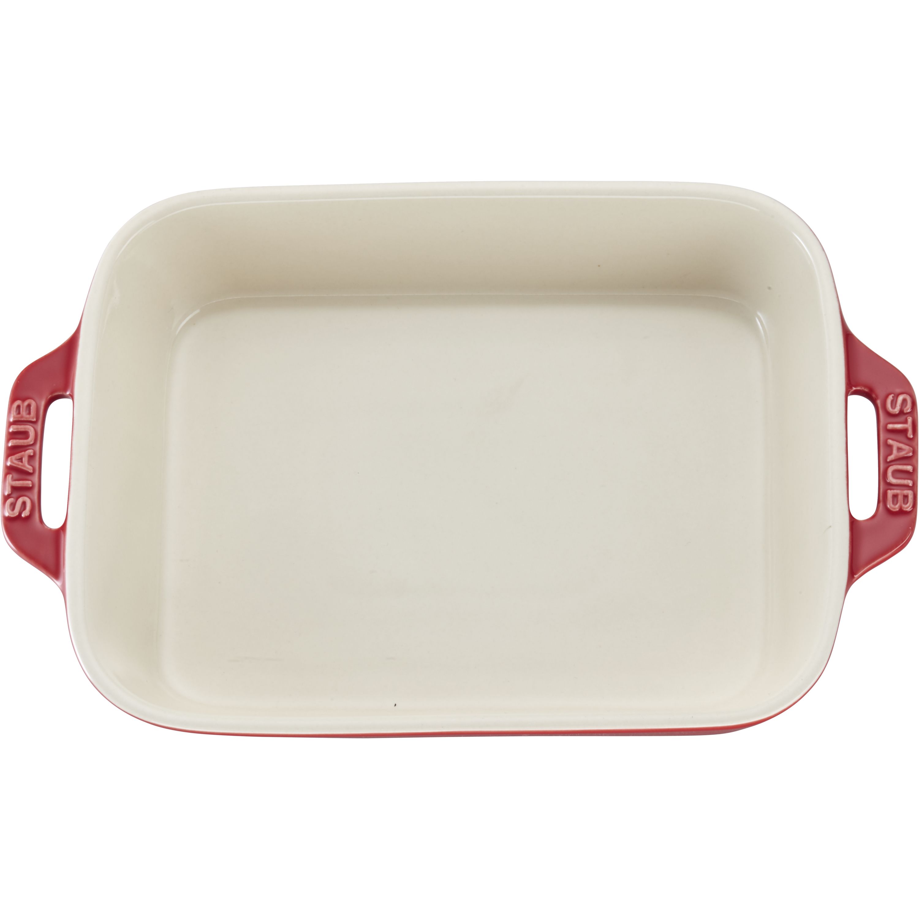 Staub staub ceramics square covered baking dish, 9x9-inch, white