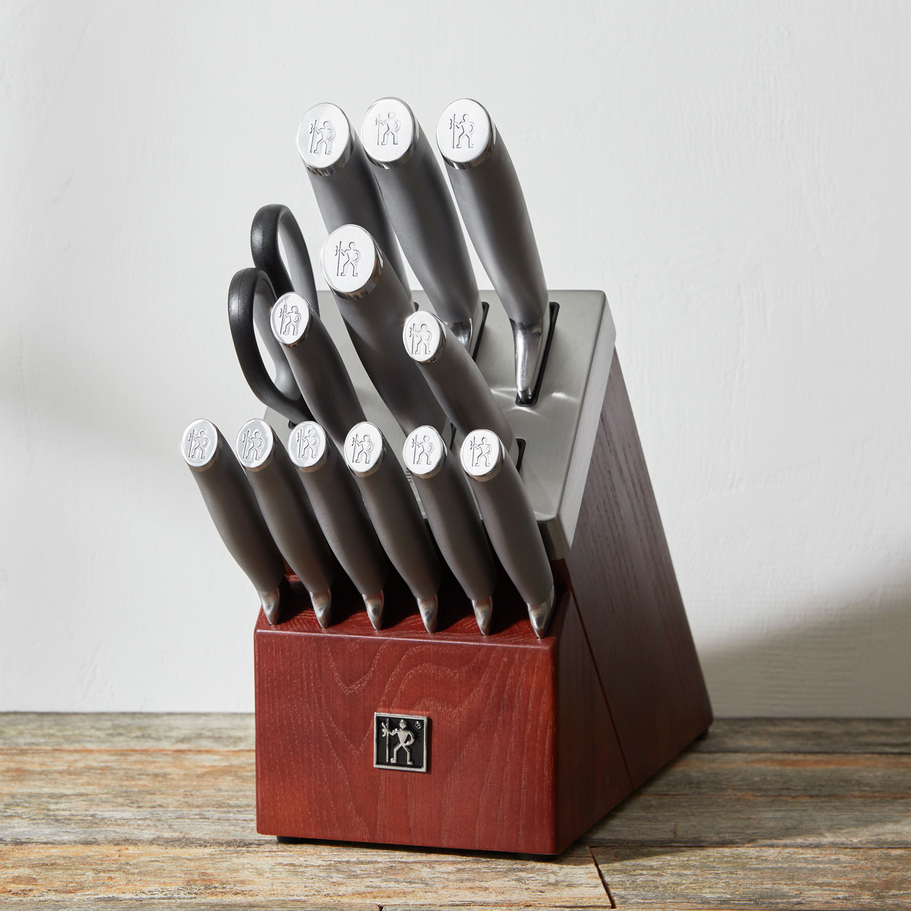 Henckels Modernist 20-Piece Self-Sharpening Knife Block Set