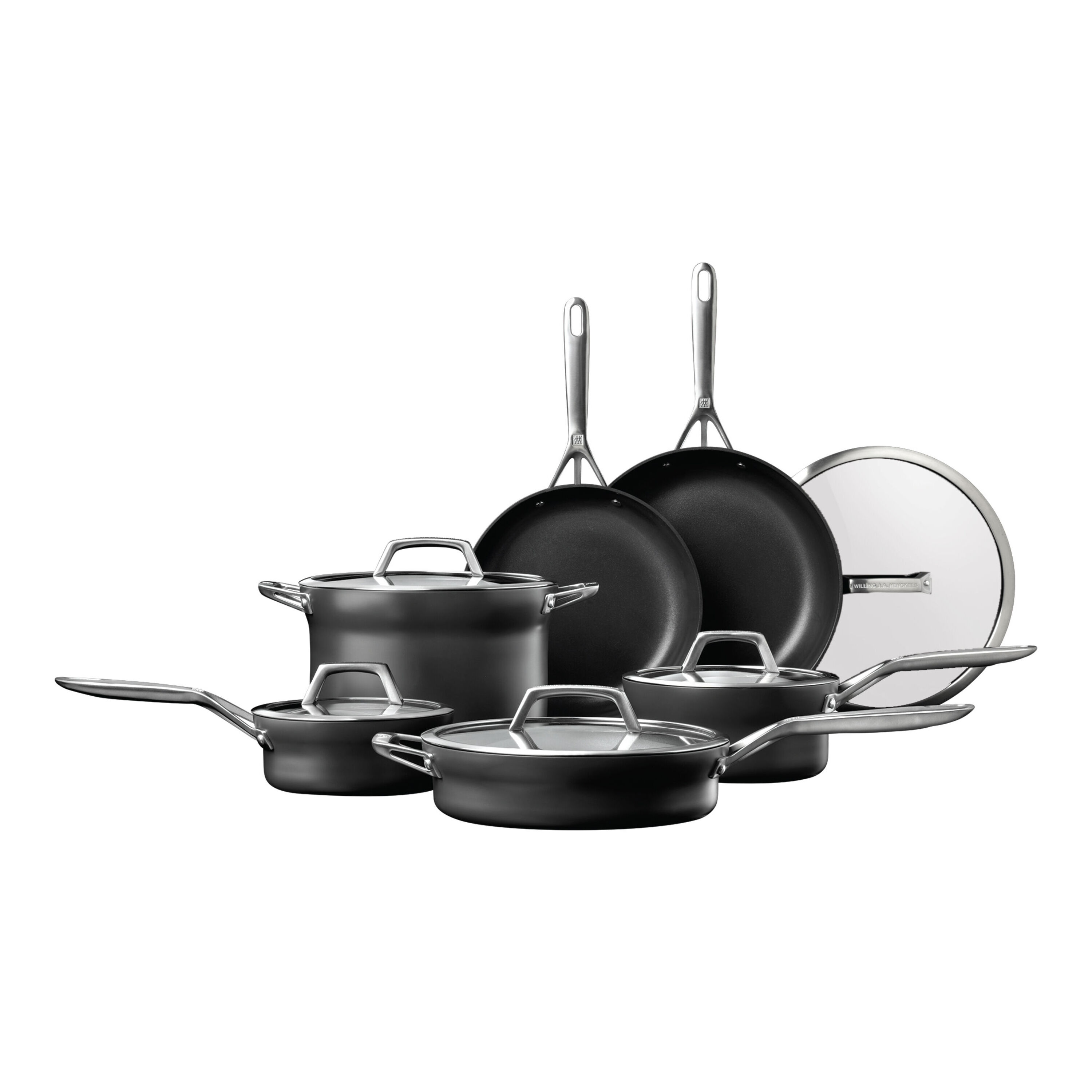 Zwilling Motion 10-Piece Hard-Anodized Aluminum Nonstick Cookware Set