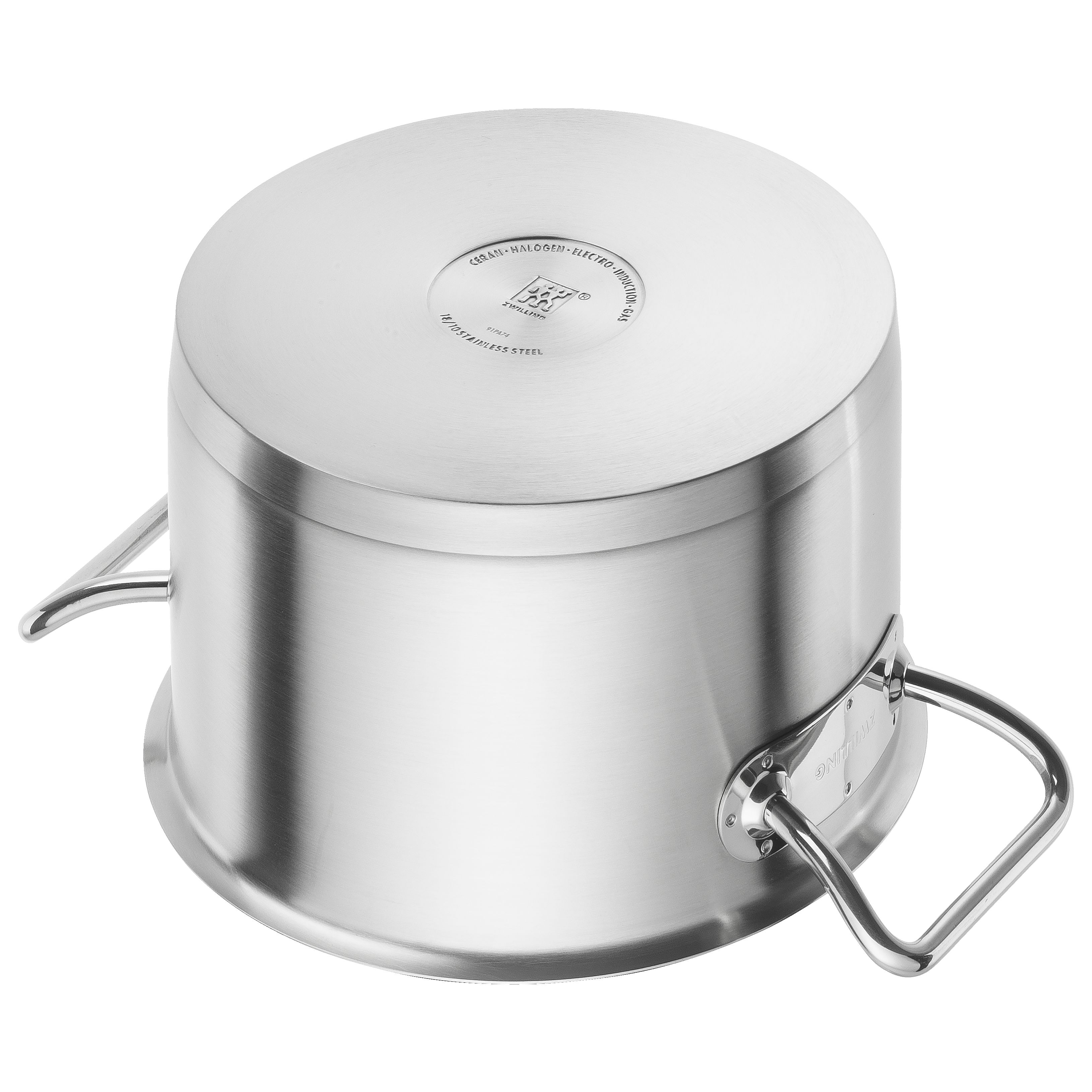 Pentola con coperchio, acciaio inox, 24 cm / 6 l, <<Vitality>> - Zwilling