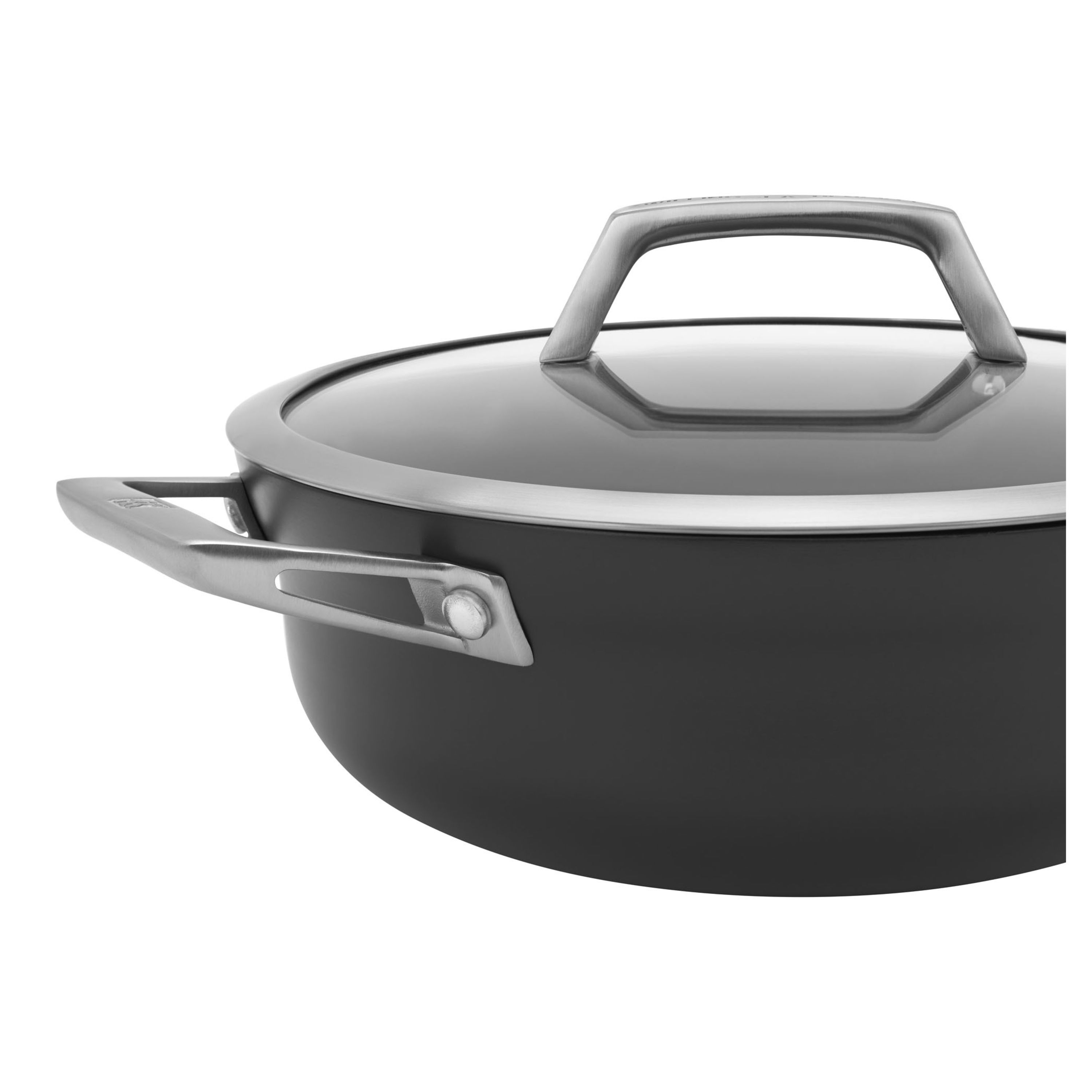 ZWILLING Motion 3-Qt. Non-Stick Hard-Anodized Saute Pan with Lid +