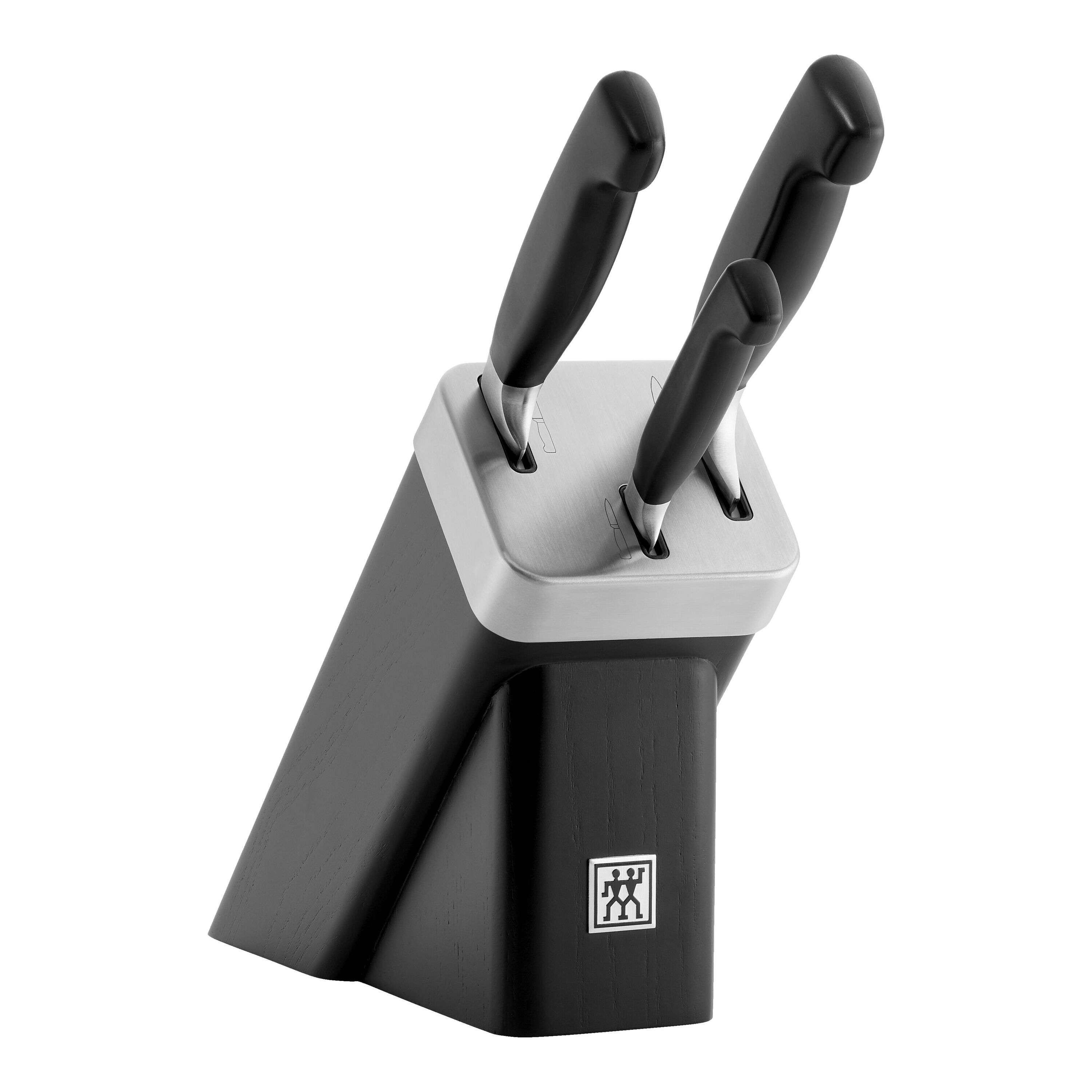 Buy ZWILLING **** Four Knife with KiS block technology set Star | ZWILLING