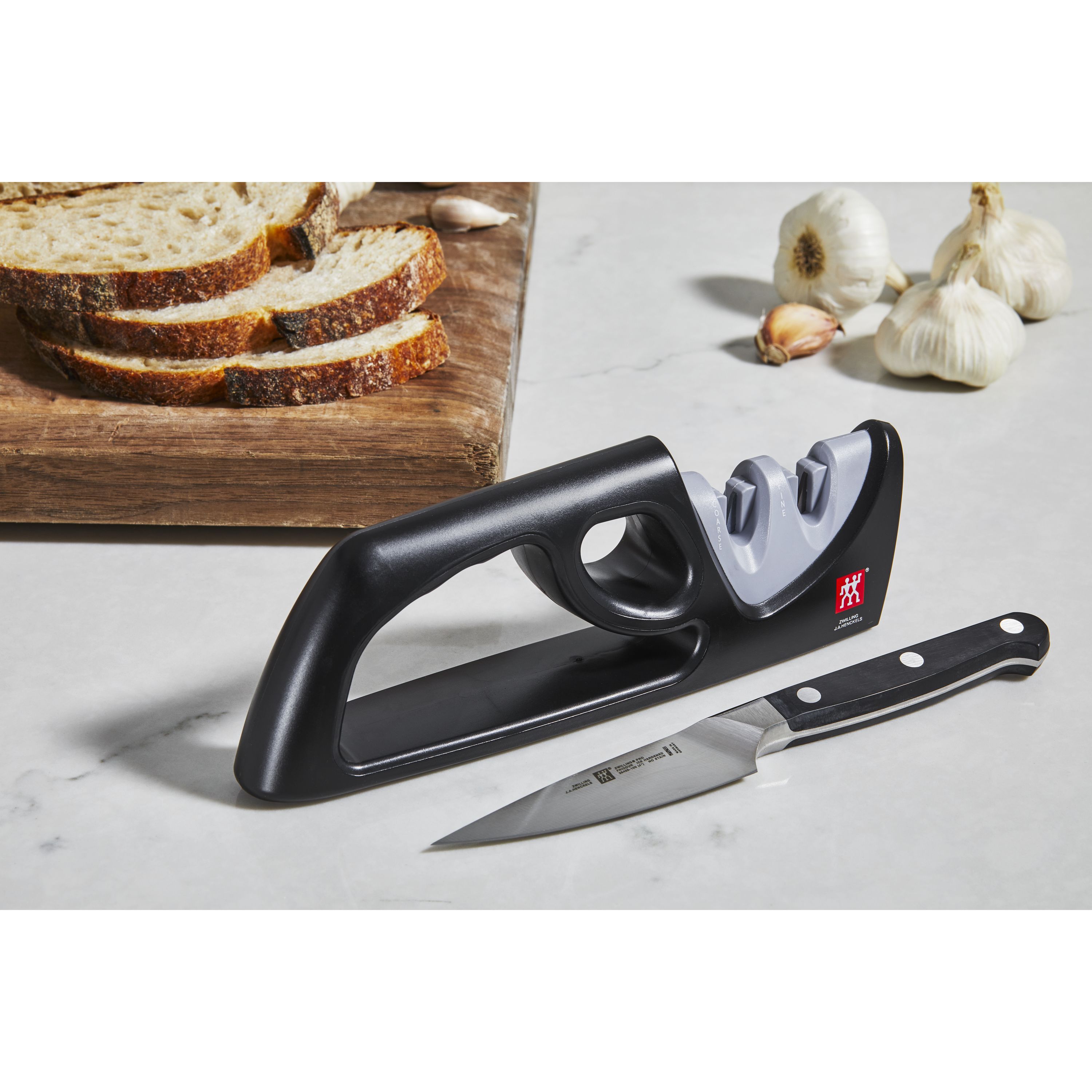Zwilling J.A. Henckels 2-Stage Pull-Through Knife Sharpener - KnifeCenter -  32603-301 - Discontinued