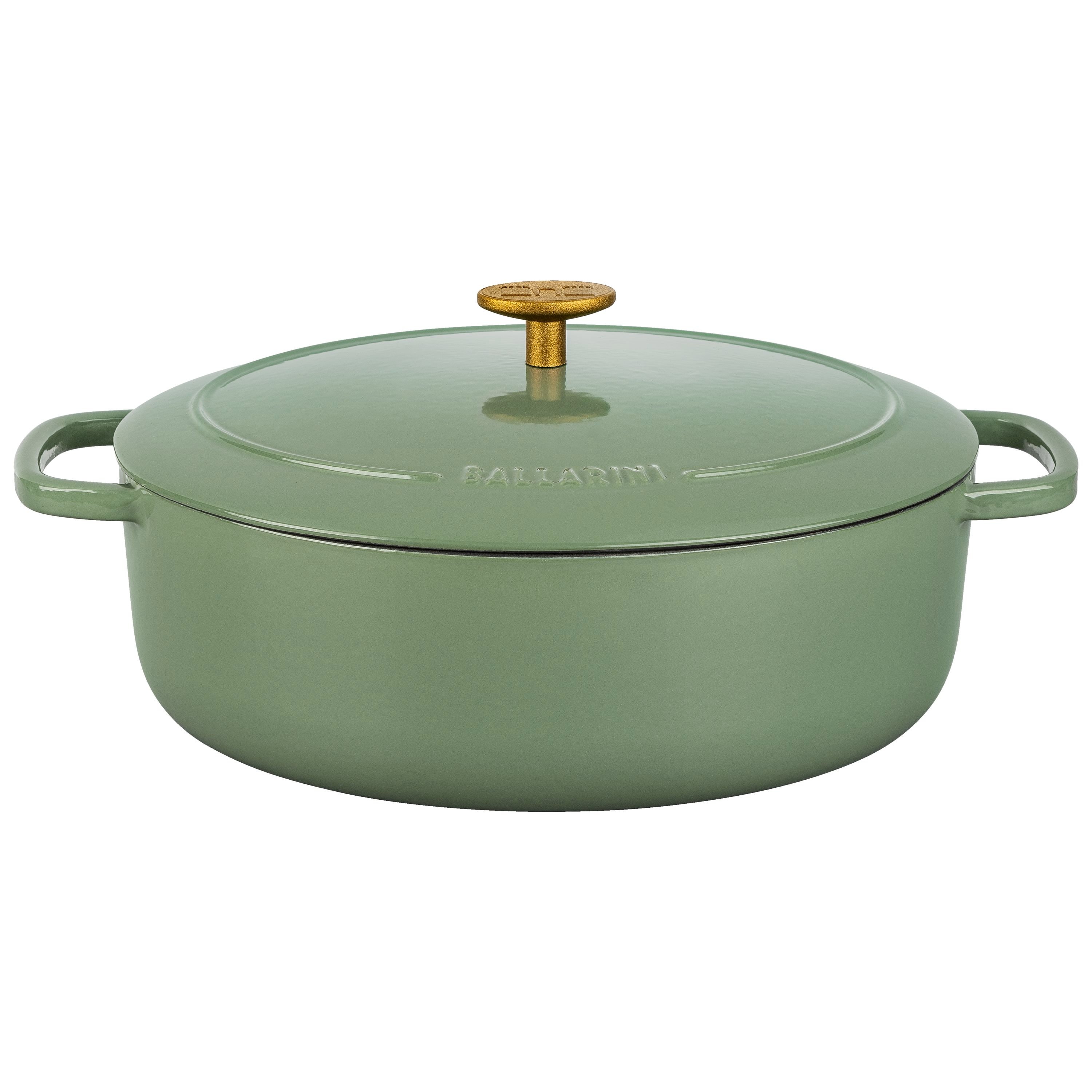 Chef's Classic Enameled Cast Iron 2-in-1 Multipurpose Set (Sage Green), Cuisinart