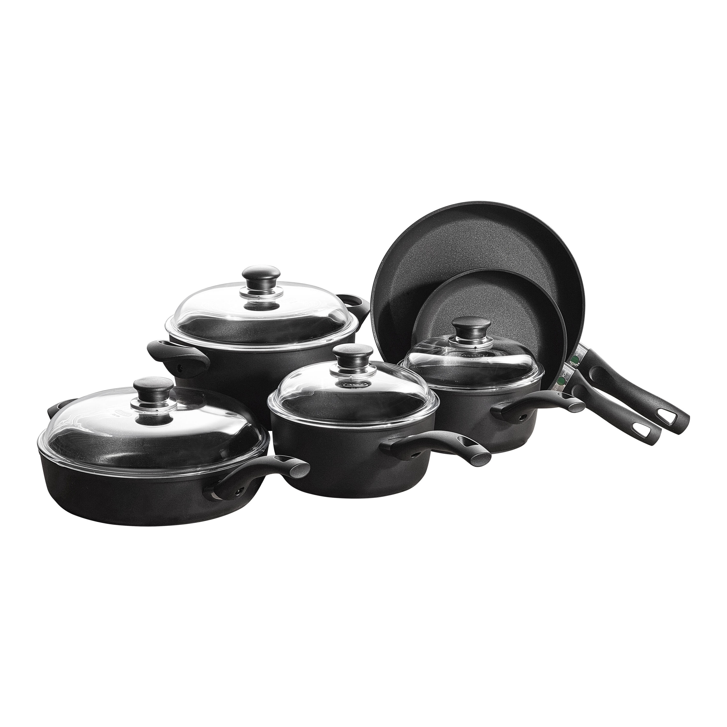 Best Buy: Ballarini Rialto 10-Piece Cookware Set Black RT000.6