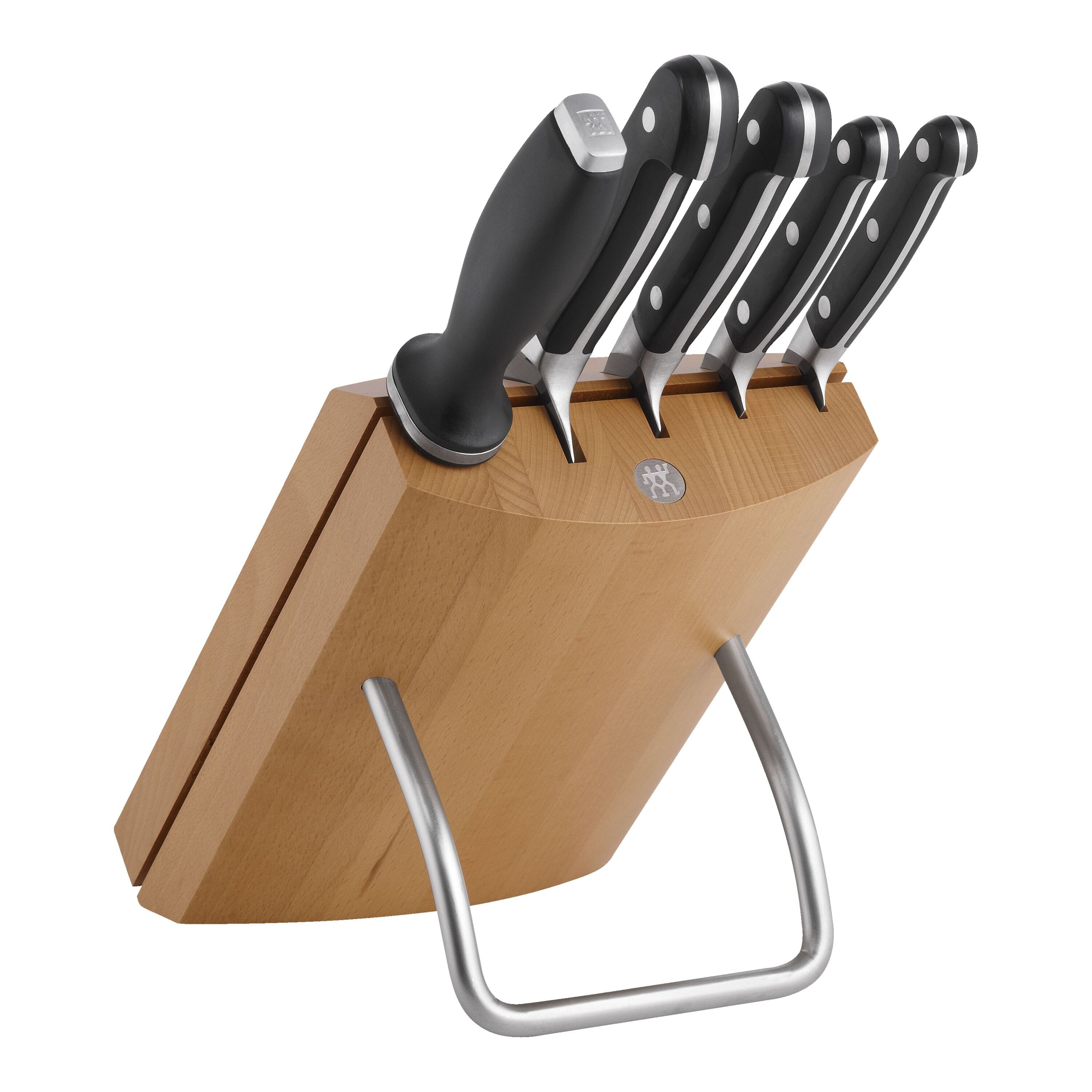 ZWILLING Pro Messerblockset 6-tlg, Natur | ZWILLING.COM