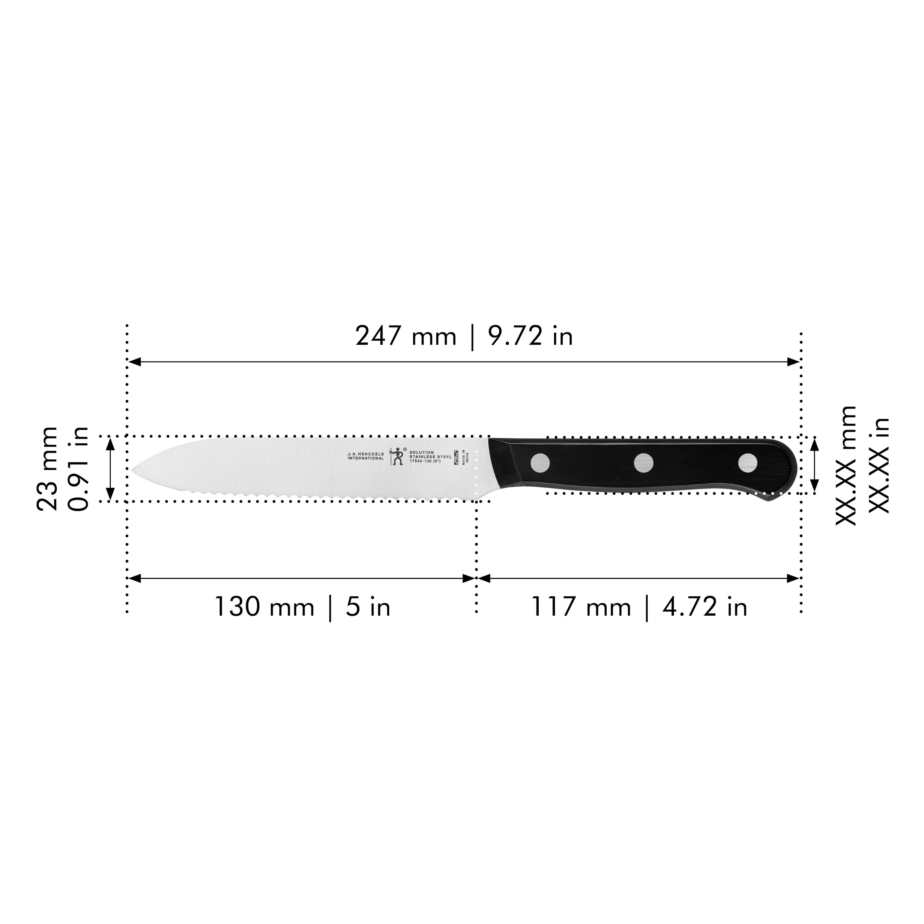 Zwilling J. A. Henckels - Four Star 5 Inch Serrated Utility Knife – Kitchen  Store & More