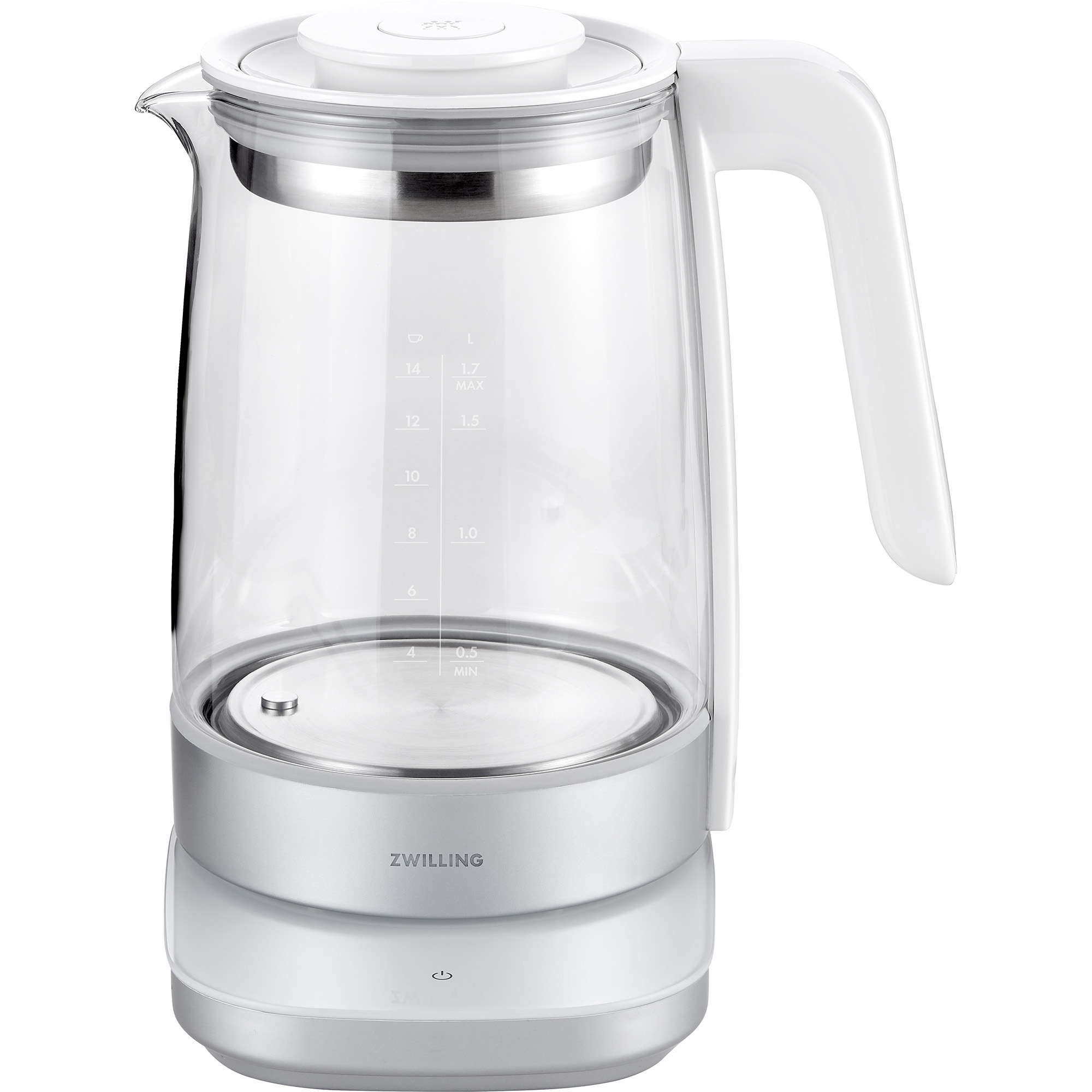 ZWILLING Enfinigy 1.5 l, Cool Touch Kettle Pro - Silver - Refurbished