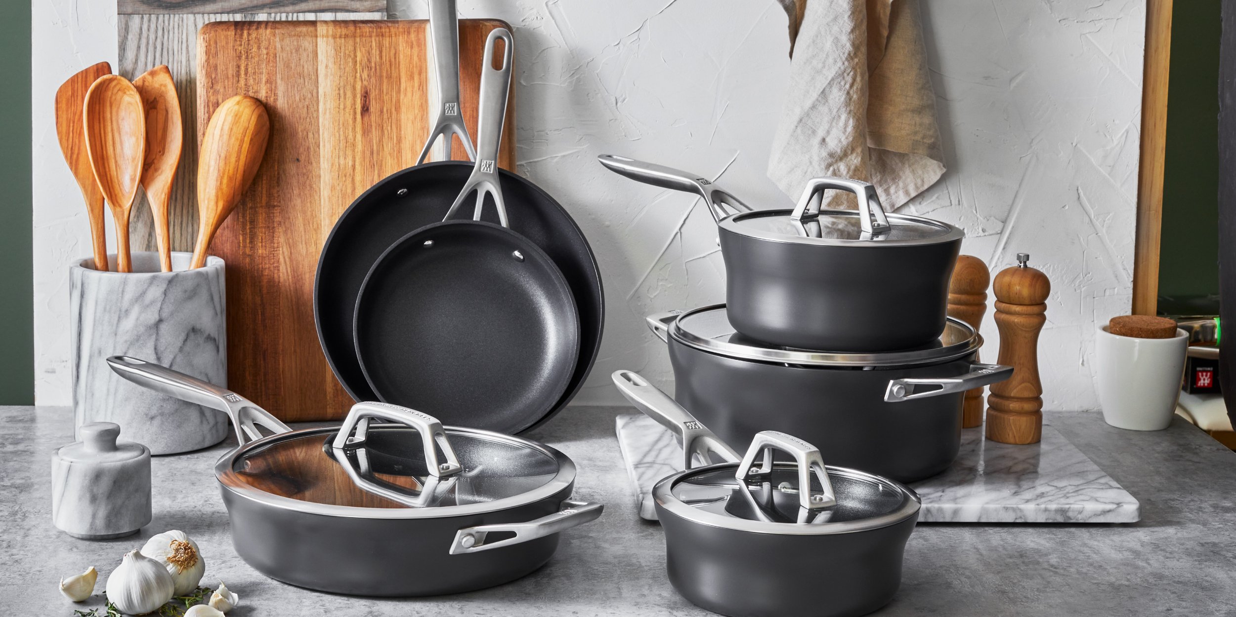 Buy ZWILLING Clad Xtreme Anodized Frying pan set