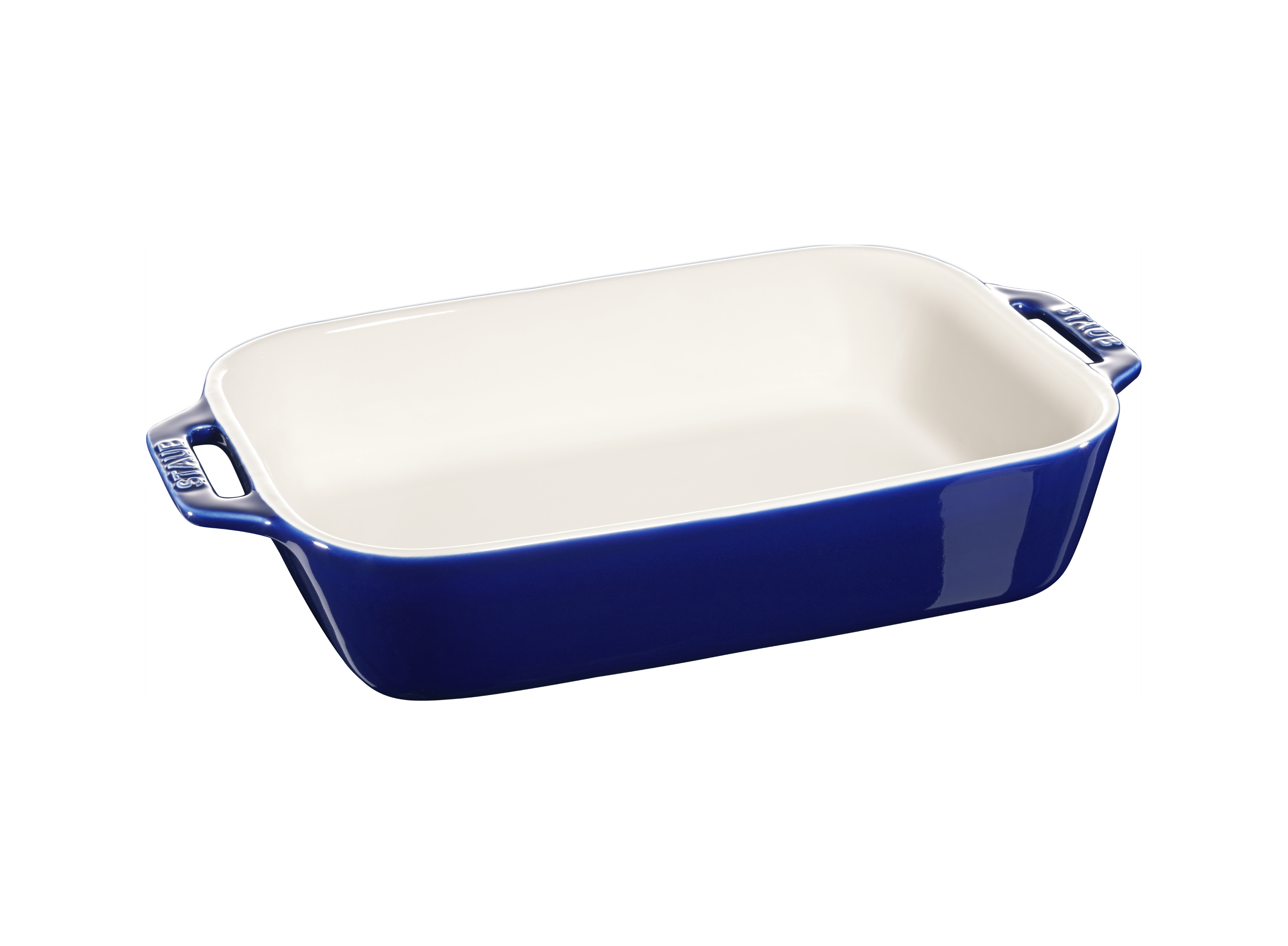 Staub Ceramic 13-X 9.45 inch Rectangular Baking Dish Color: Dark Blue