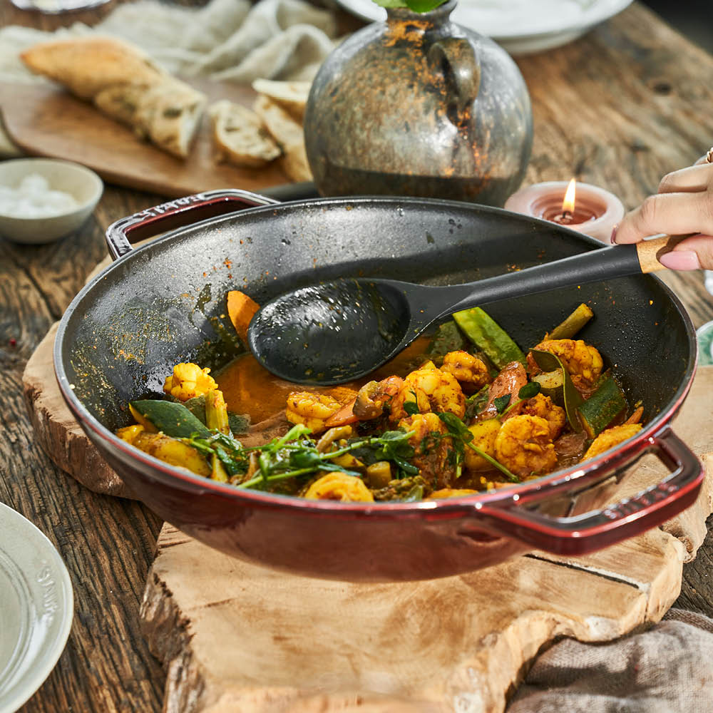 Our Table™ 6 qt. Enameled Cast Iron Dutch Oven Pot in Grey, 6 Qt - Fry's  Food Stores